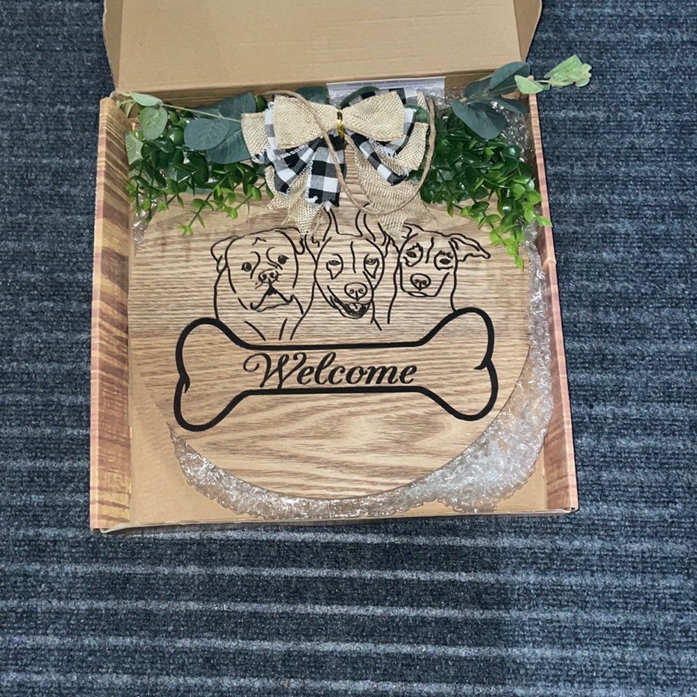 Welcome sign